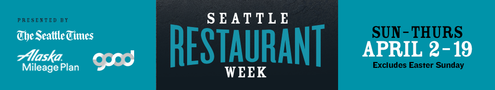 Seattle Restaurant Week Spring 2018 banner