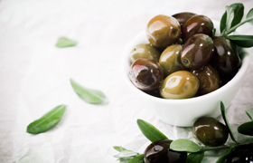 black-green-olives