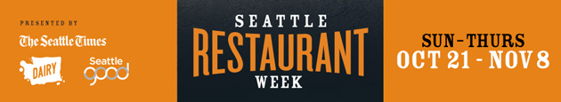 Seattle Restaurant Week Fall 2018 banner